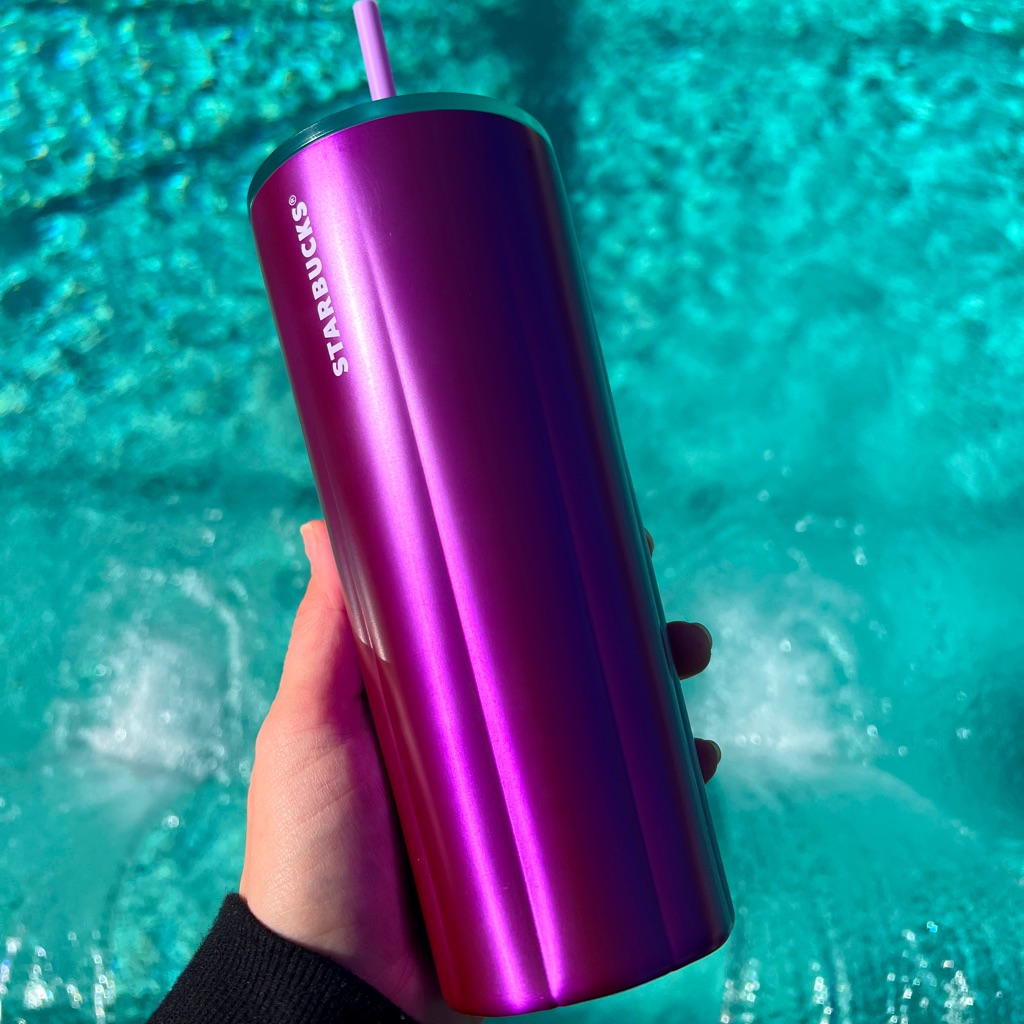 Starbucks 2022 Purple Puffy Stainless Steel Tumbler